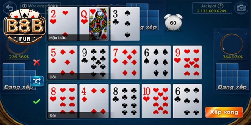 Game bài Mậu Binh- Hướng dẫn và mẹo chơi hiệu quả 2 Game bài Mậu Binh trò chơi trí tuệ thu hút game thủ