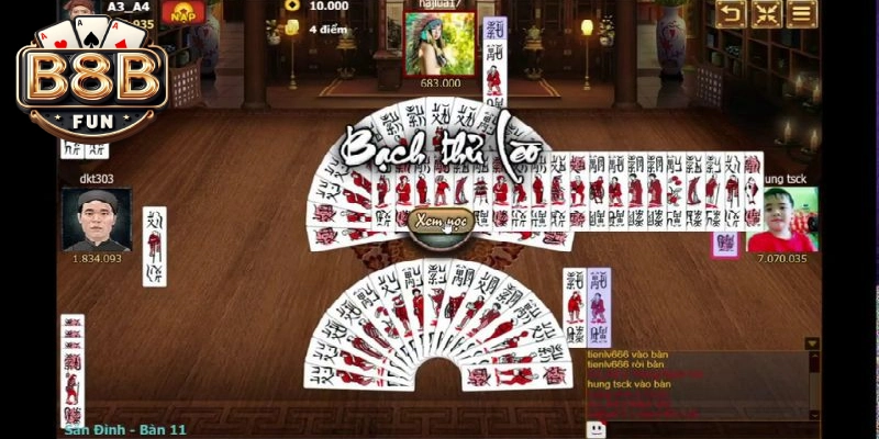 Game đánh Chắn online B8B đáng chơi nhất hiện nay 3 Game đánh bài Chắn online đậm chất chiến thuật
