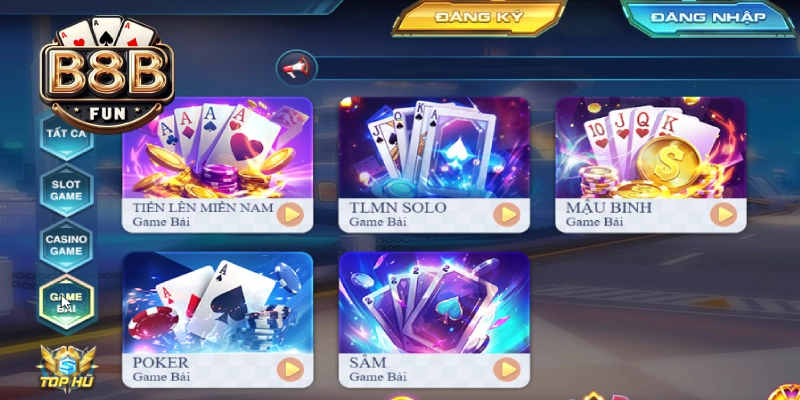 Game bài đa thể loại, đổi thưởng uy tín