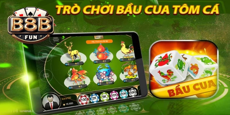 Game Bầu cua online - Trò chơi đổi thưởng hấp dẫn 2 Luật chơi Game Bầu cua online đơn giản