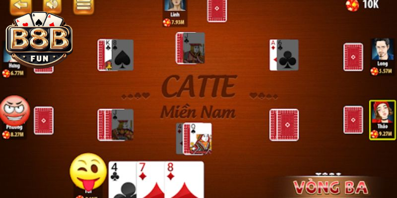 Catte online - Game đánh bài được yêu thích tại B8B 4 Vòng 6 trong game bài cát tê có ý nghĩa quan trọng