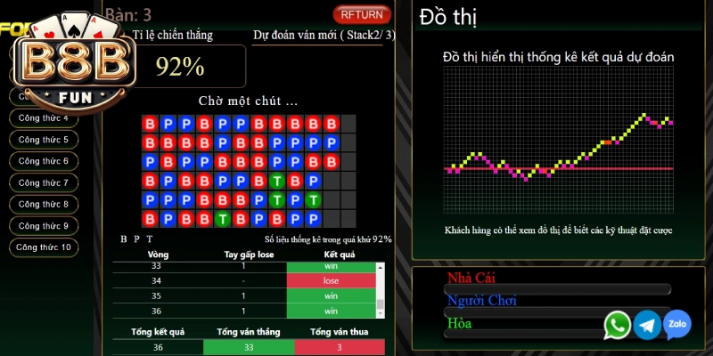 Phần mềm dự đoán Baccarat chính xác nhất 2025 2 phần mềm dự đoán Baccarat hỗ trợ dự đoán kết quả